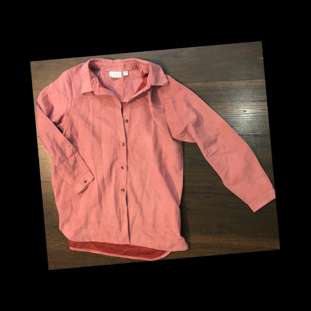 M • blushpink • LS Buttondown